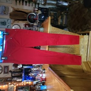 Ladies pull on skinny...New directions..red..4PR